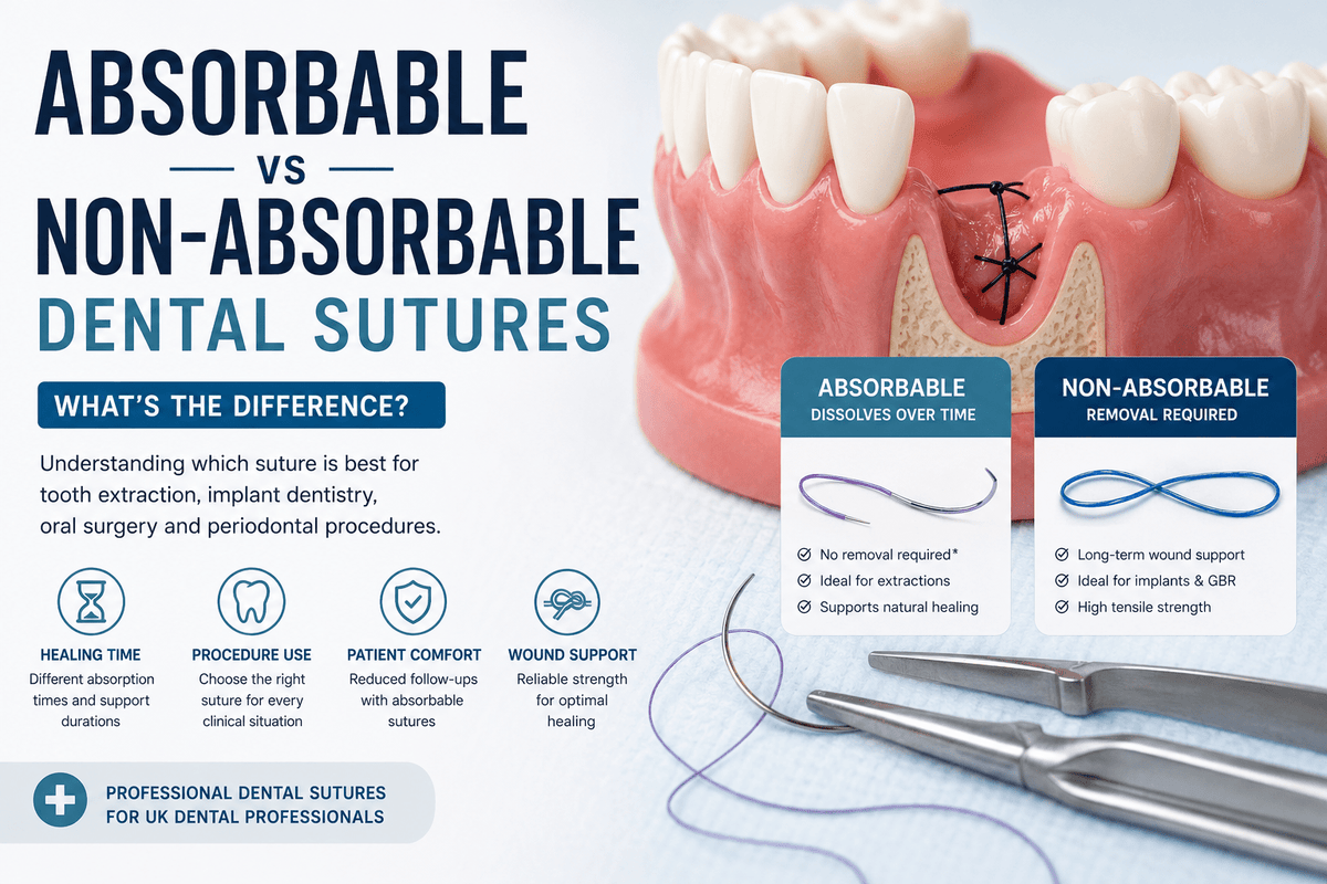 Best Sutures for Dental Implants: PTFE, Nylon & Polypropylene