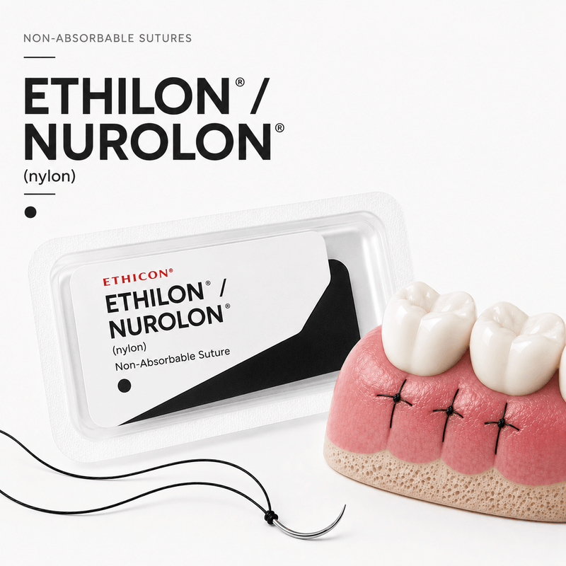 ETHILON NUROLON Nylon Dental Sutures