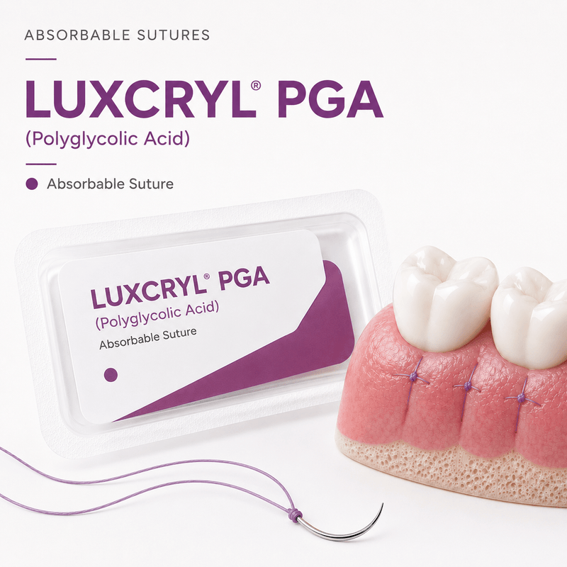 Luxcryl PGA (Polyglycolic acid) - Dental Sutures