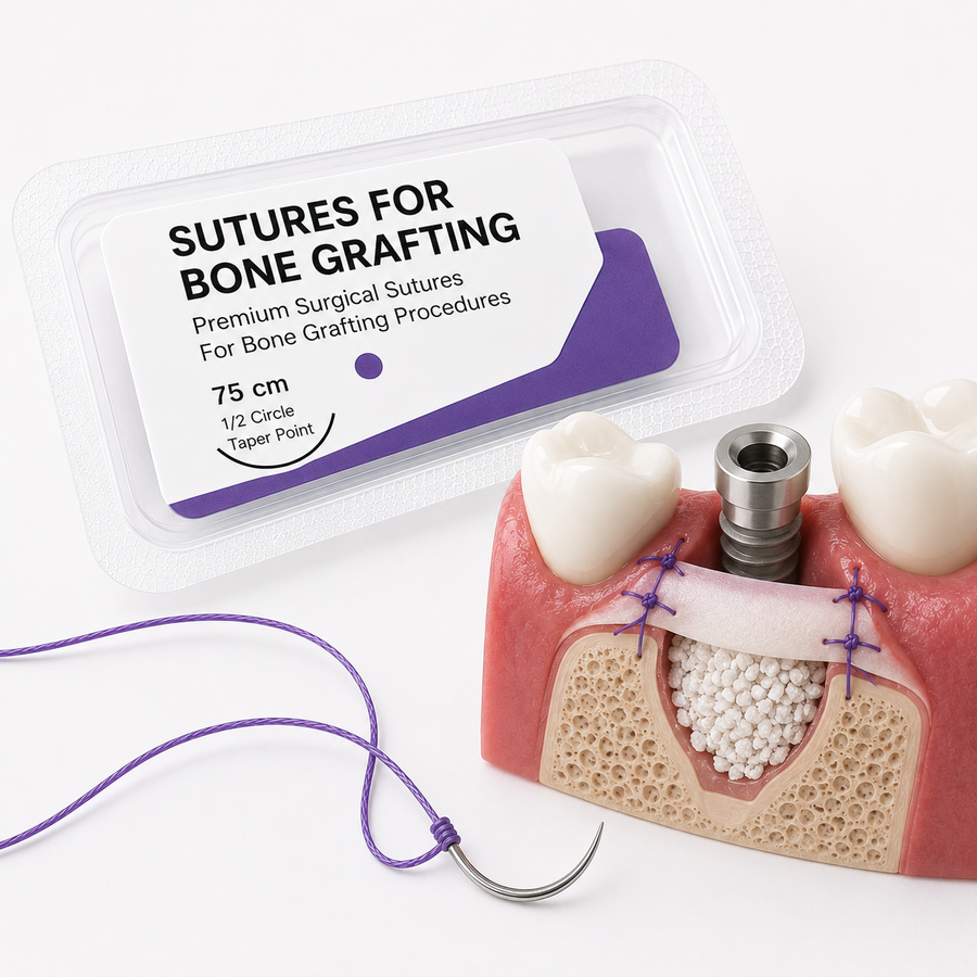 Bone grafting sutures