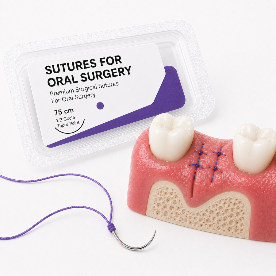 Oral surgery sutures