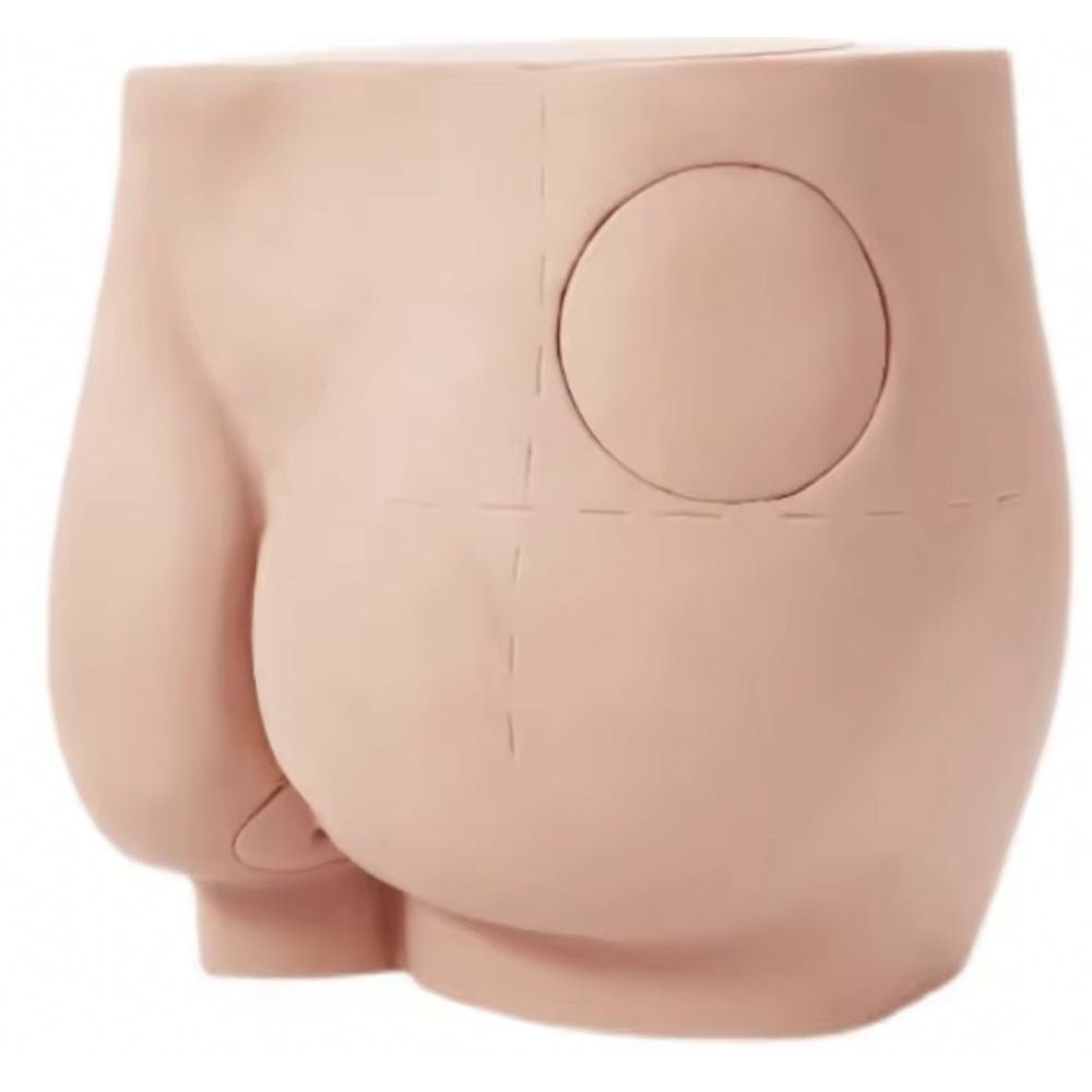 Precision Dermal Buttock Intramuscular Injection Training Model Gluteal IM Injection Practice Simulator UK IMB-0011