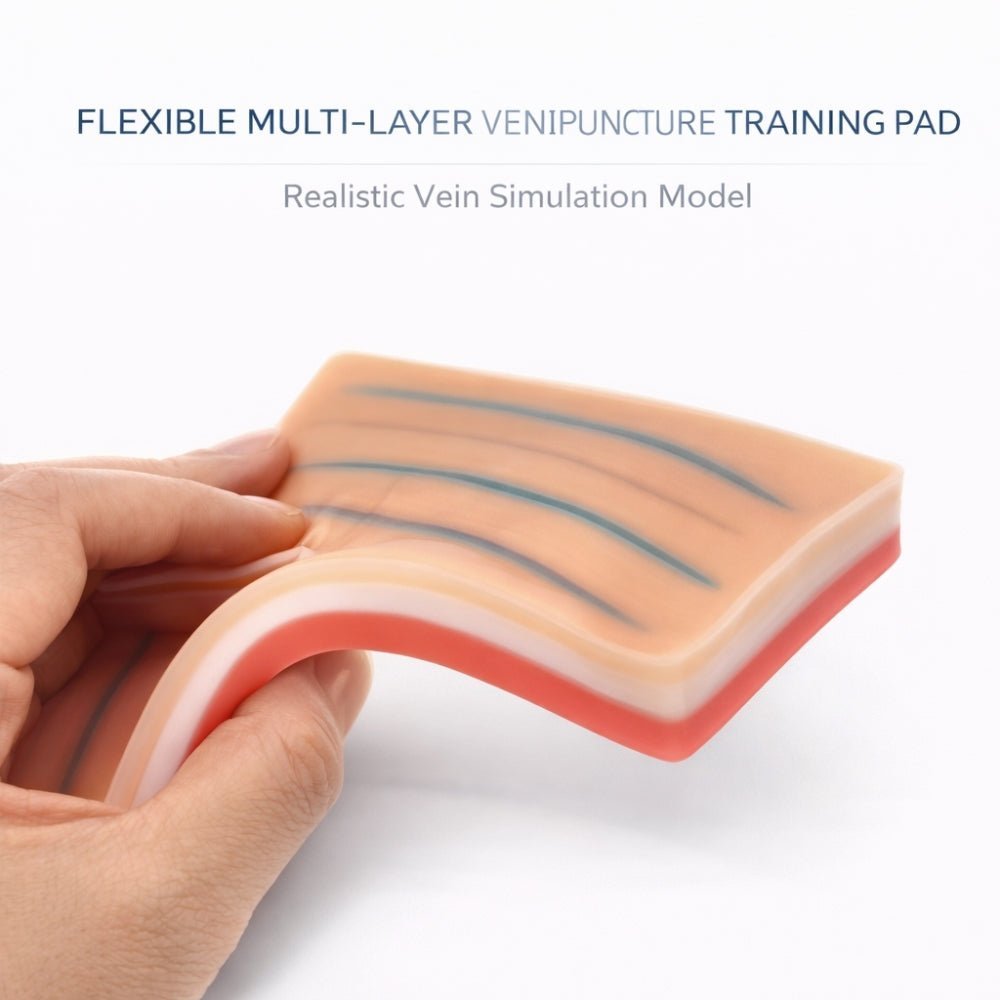 Precision Dermal Venipuncture IV Injection Training Pad Phlebotomy & IV Cannulation Practice Model UK IVP-003