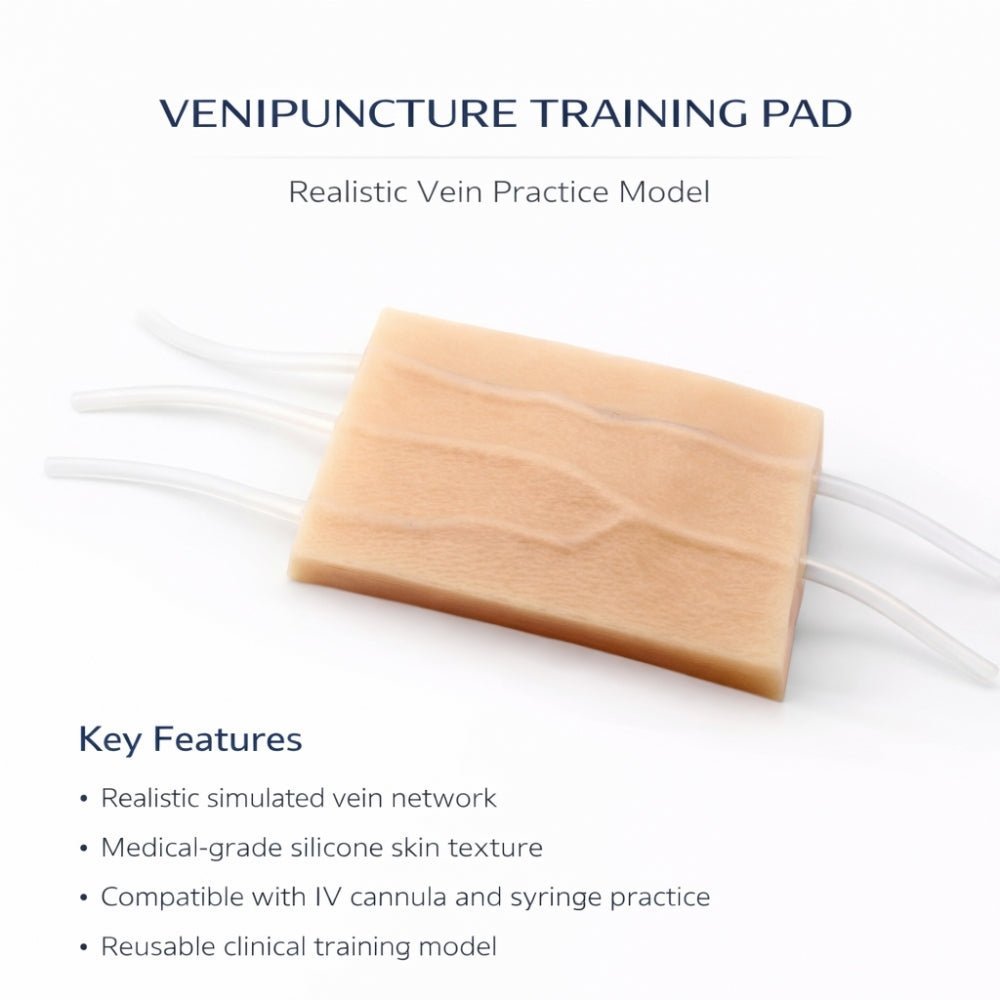 Precision Dermal Y - Vessel IV Injection Practice Pad Venipuncture & Phlebotomy Training Simulator UK IVP-YV01