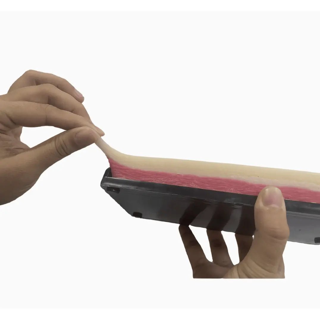 Precision Dermal Simulated Human Skin Suture Practice Pad – Realistic Suturing Training Pad for Scientific Education, Medical Skills Practice & Stitch Technique Training UK CN4090165