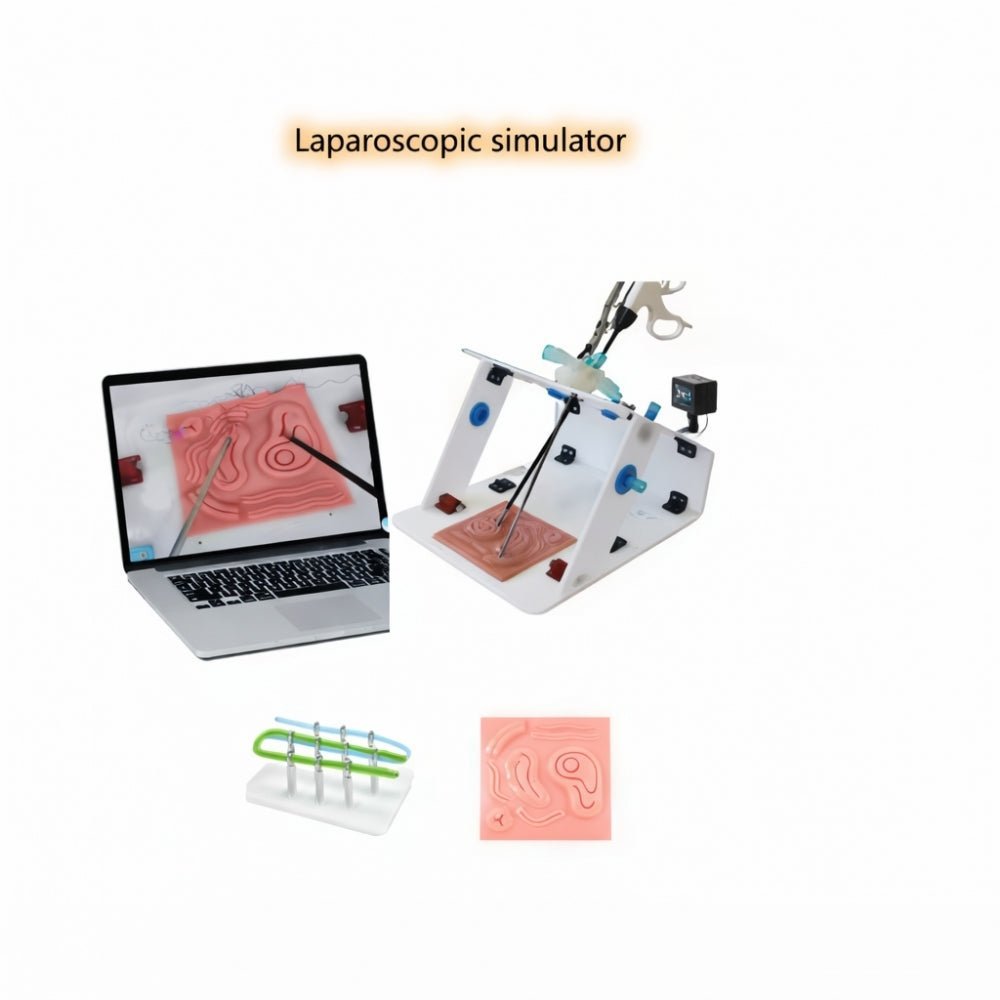 Precision Dermal Laparoscopic Trainer Box with Instruments – Surgical Skills Training Simulator UK LBT-001