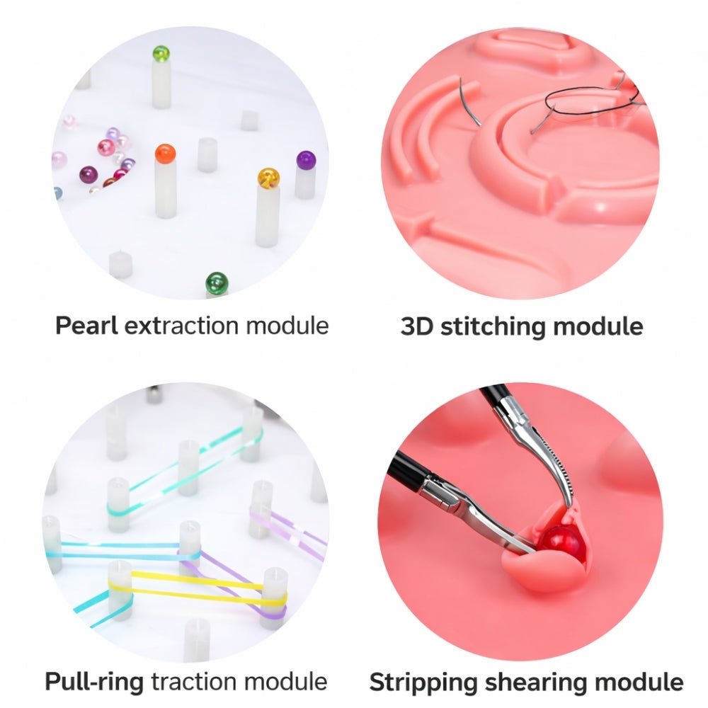 Precision Dermal Laparoscopic Training Box Simulator – Surgical Skills Trainer for Minimally Invasive Surgery UK LBT-005