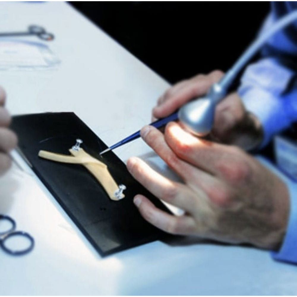 Precision Dermal Tissue Mounting Pad | Surgical Training Base for Anastomosis Practice UK LL-TRN-1102