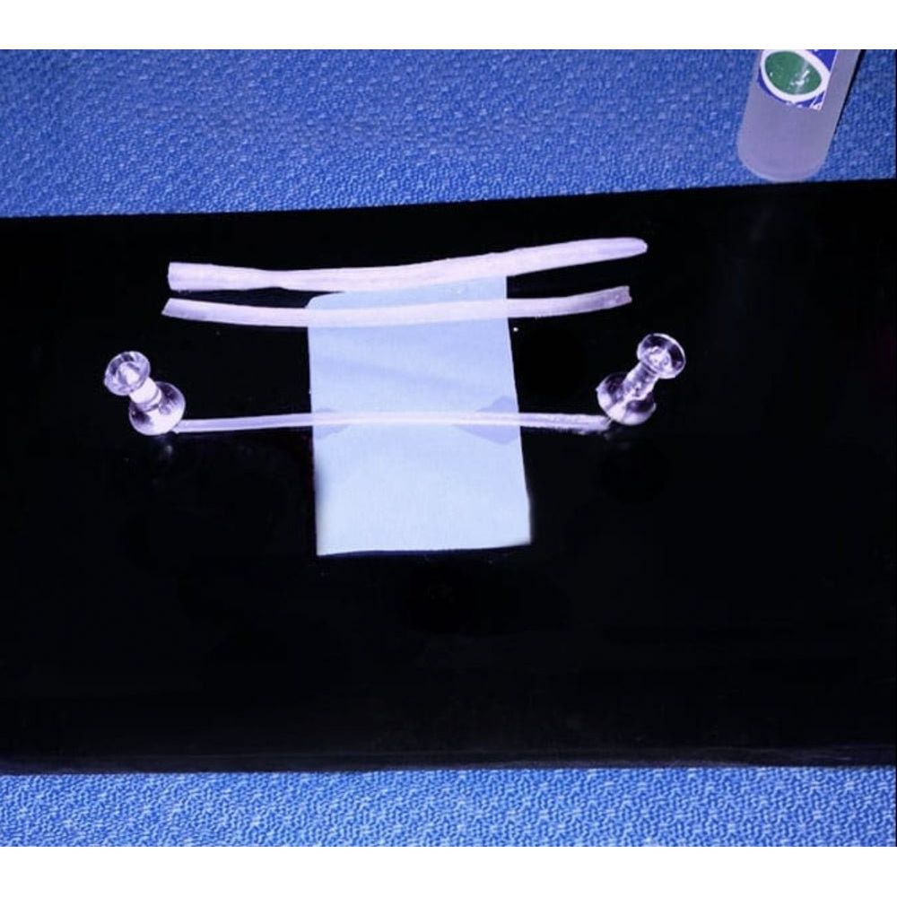 Precision Dermal Tissue Mounting Pad | Surgical Training Base for Anastomosis Practice UK LL-TRN-1102