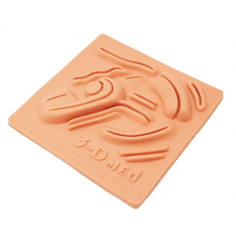 Precision Dermal 3 - Dmed Soft Tissue Suture Pad | Surgical Suturing Practice Training Pad UK LL-TRN-1210