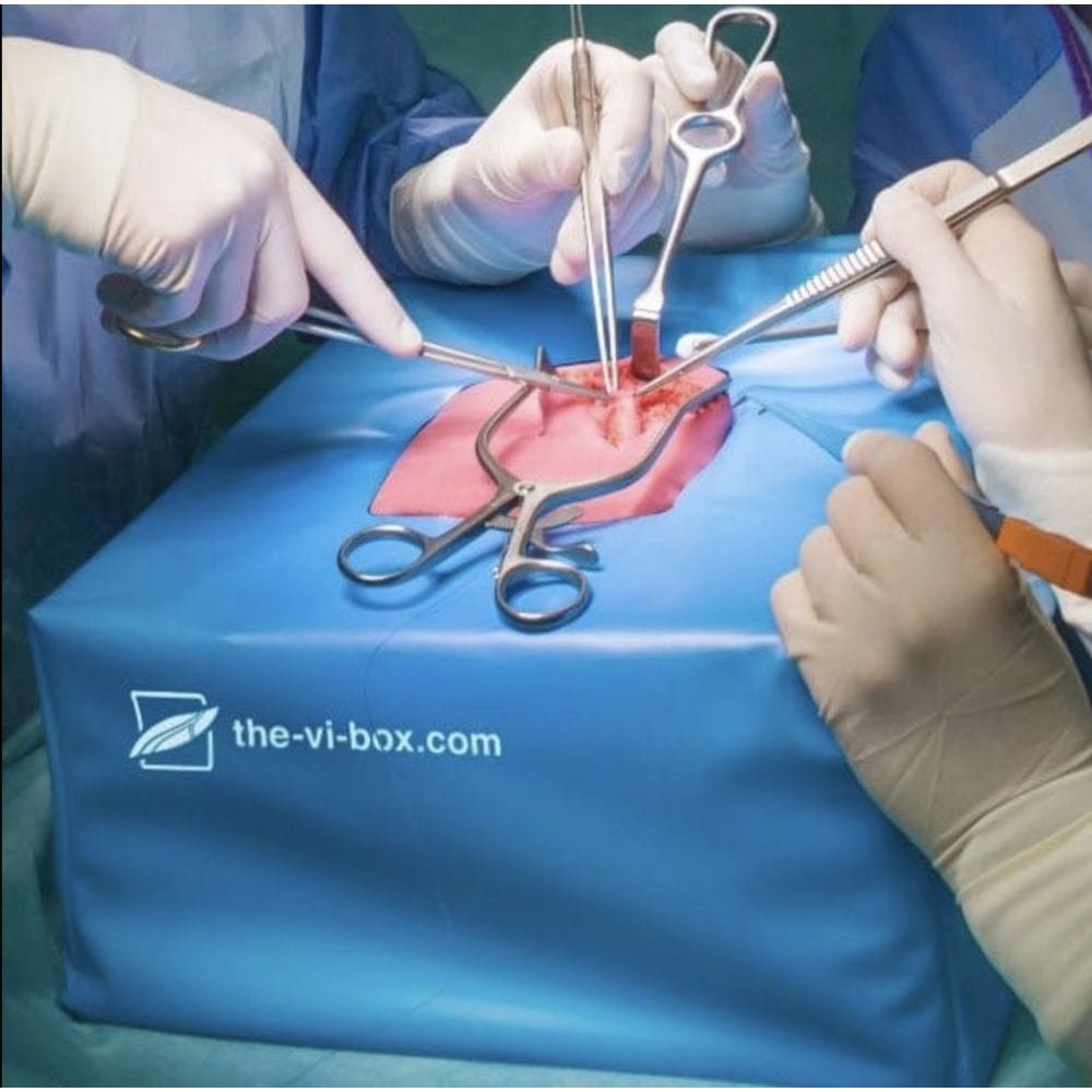 Precision Dermal VI Box Surgical Simulator | Vascular & Surgical Skills Training System UK LL-TRN-1270