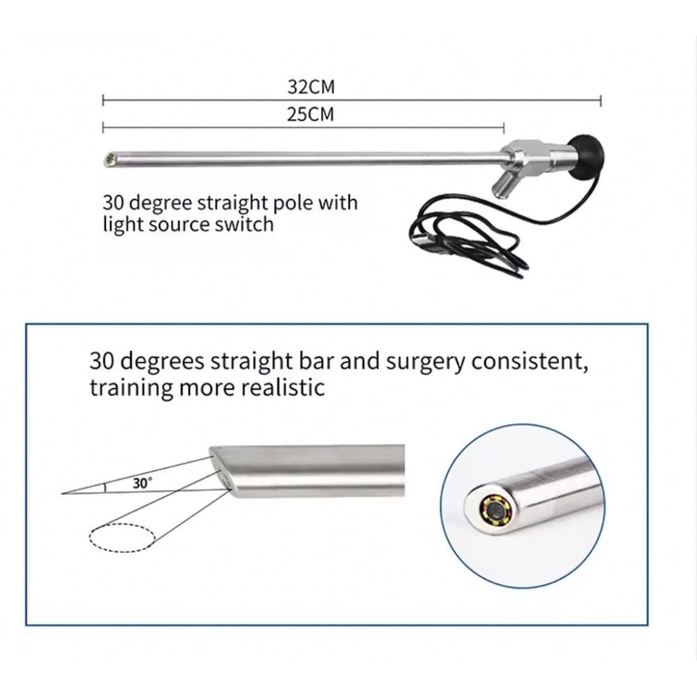 Precision Dermal Advanced Laparoscopic Trainer Box – Abdominal Minimally Invasive Surgery Training Simulator UK MS-LAP-BOX01