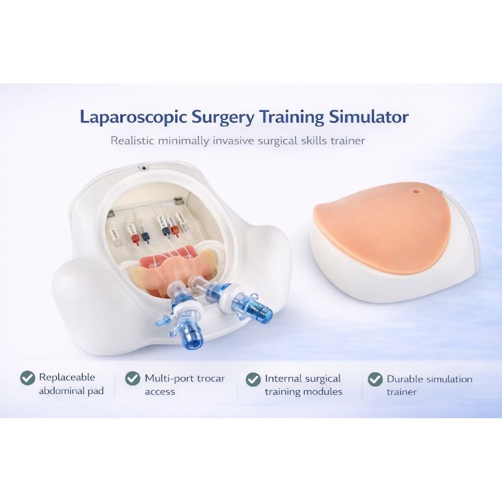 Precision Dermal Abdominal Laparoscopic Surgery Simulator – Advanced Minimally Invasive Surgical Training System UK MS-LAP-SIM02
