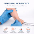 Precision Dermal Infant IV Leg Venipuncture Training Model Neonatal Phlebotomy & IV Injection Practice UK NIL-0011