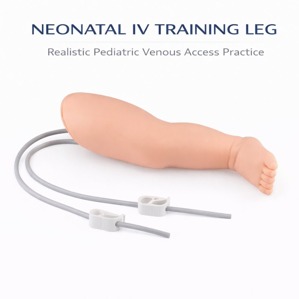 Precision Dermal Infant IV Leg Venipuncture Training Model Neonatal Phlebotomy & IV Injection Practice UK NIL-0011