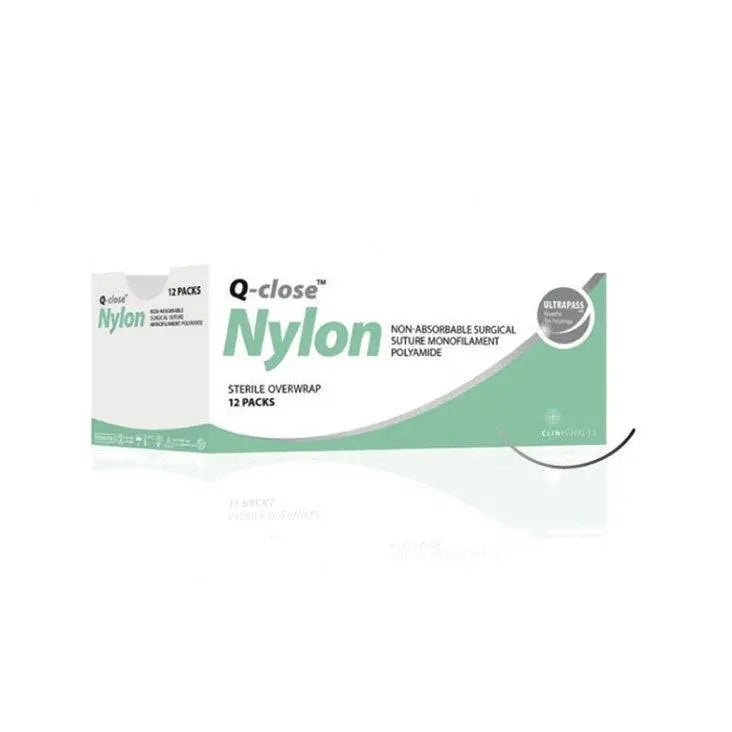 Q - Close Q - close Nylon Non - Absorbable Monofilament Nylon Surgical Suture UK QN005