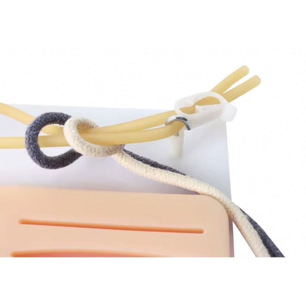 Precision Dermal Medical Practice Pad & Surgical Knot - Tying Training Kit Suturing Practice Simulator UK SKT-0011