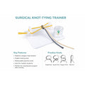 Precision Dermal Surgical Knot - Tying Practice Kit Medical Suturing & Knot Training Simulator UK SKT-0022