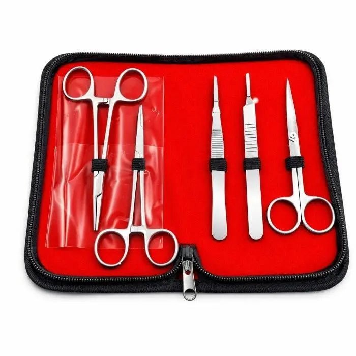 Precision Dermal Professional Surgical Suturing Practice Kit – Complete Medical Suture Training Kit UK SPK-SUTUREKIT-3LAYER