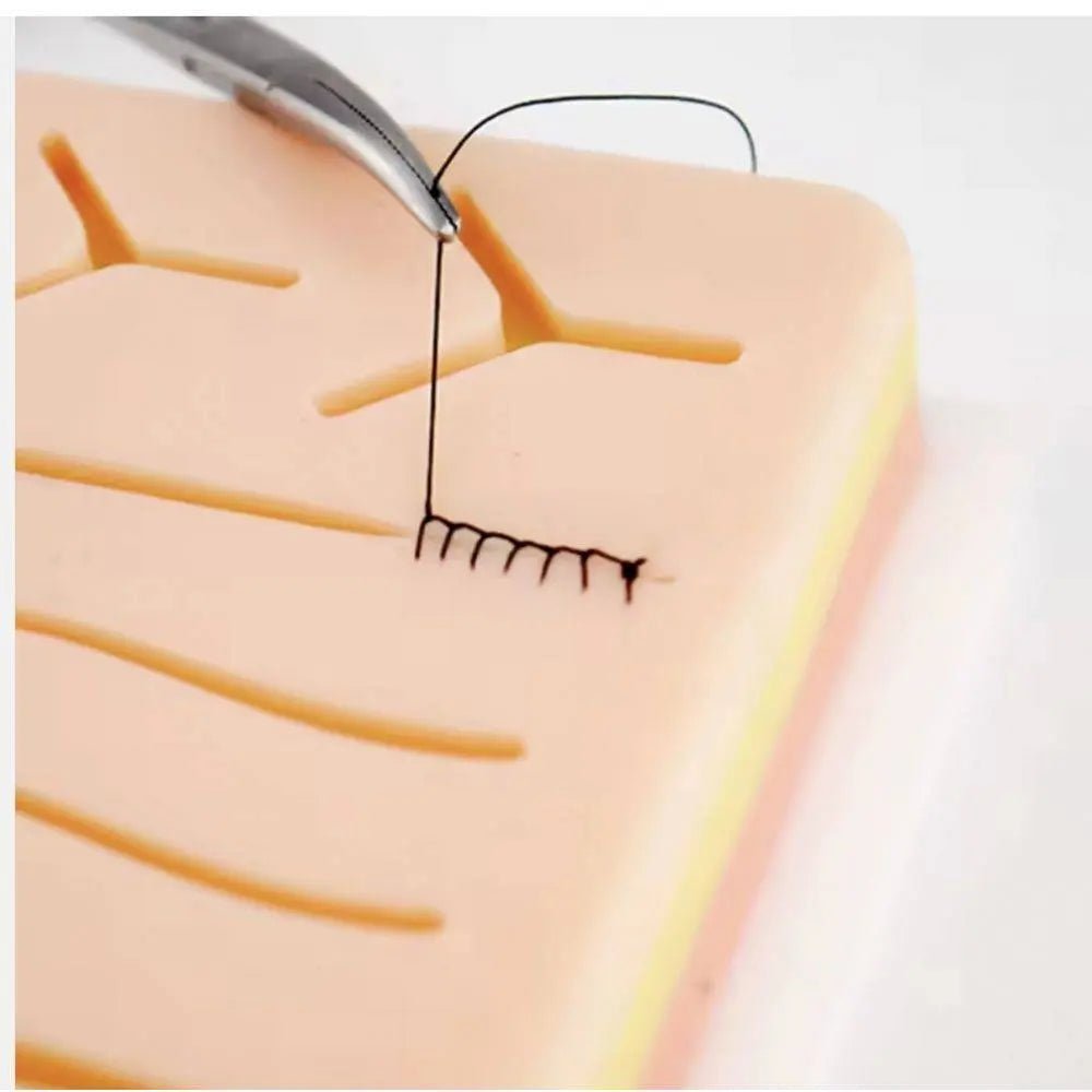 Precision Dermal Professional Surgical Suturing Practice Kit – Complete Medical Suture Training Kit UK SPK-SUTUREKIT-3LAYER