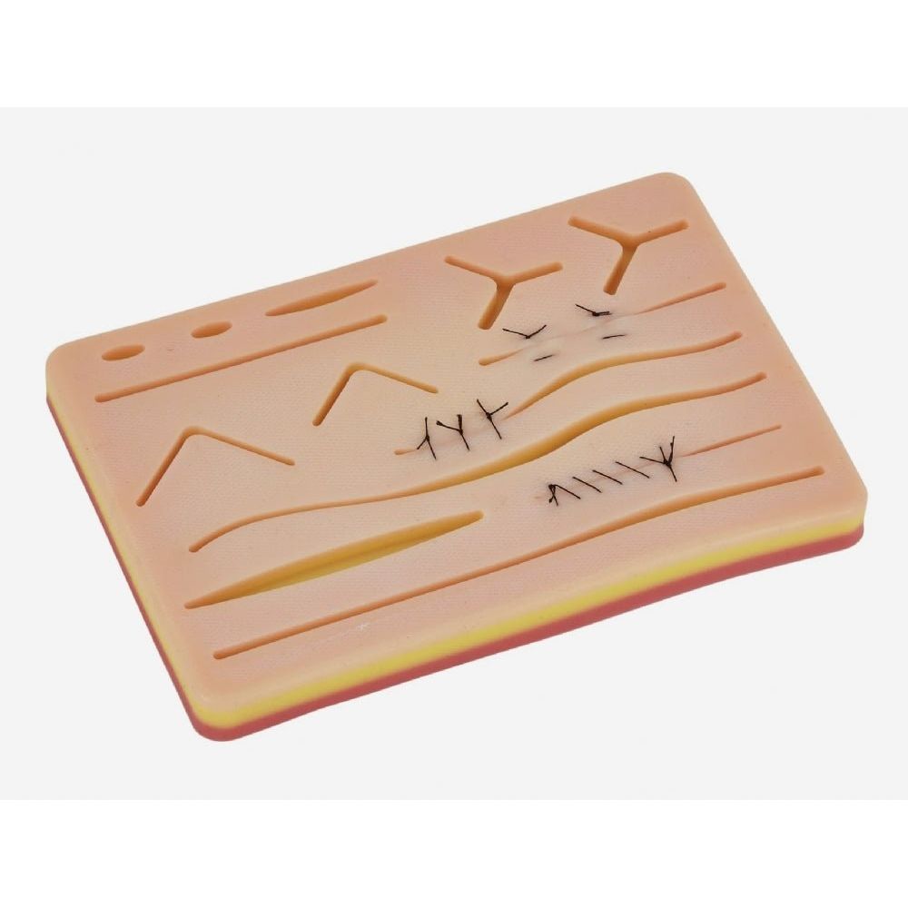 Precision Dermal 3 - Layer Silicone Suture Training Pad for Suturing Practice UK STP
