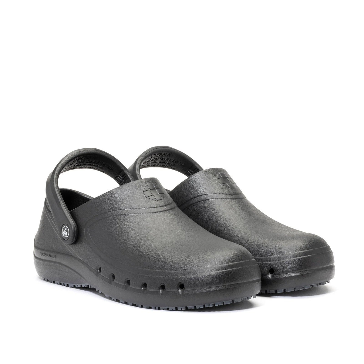 Anvil Anvil Freewalk™ Clog - Black Occupational Clog OB UK ANV-FREEWALK-CLOG-BLACK