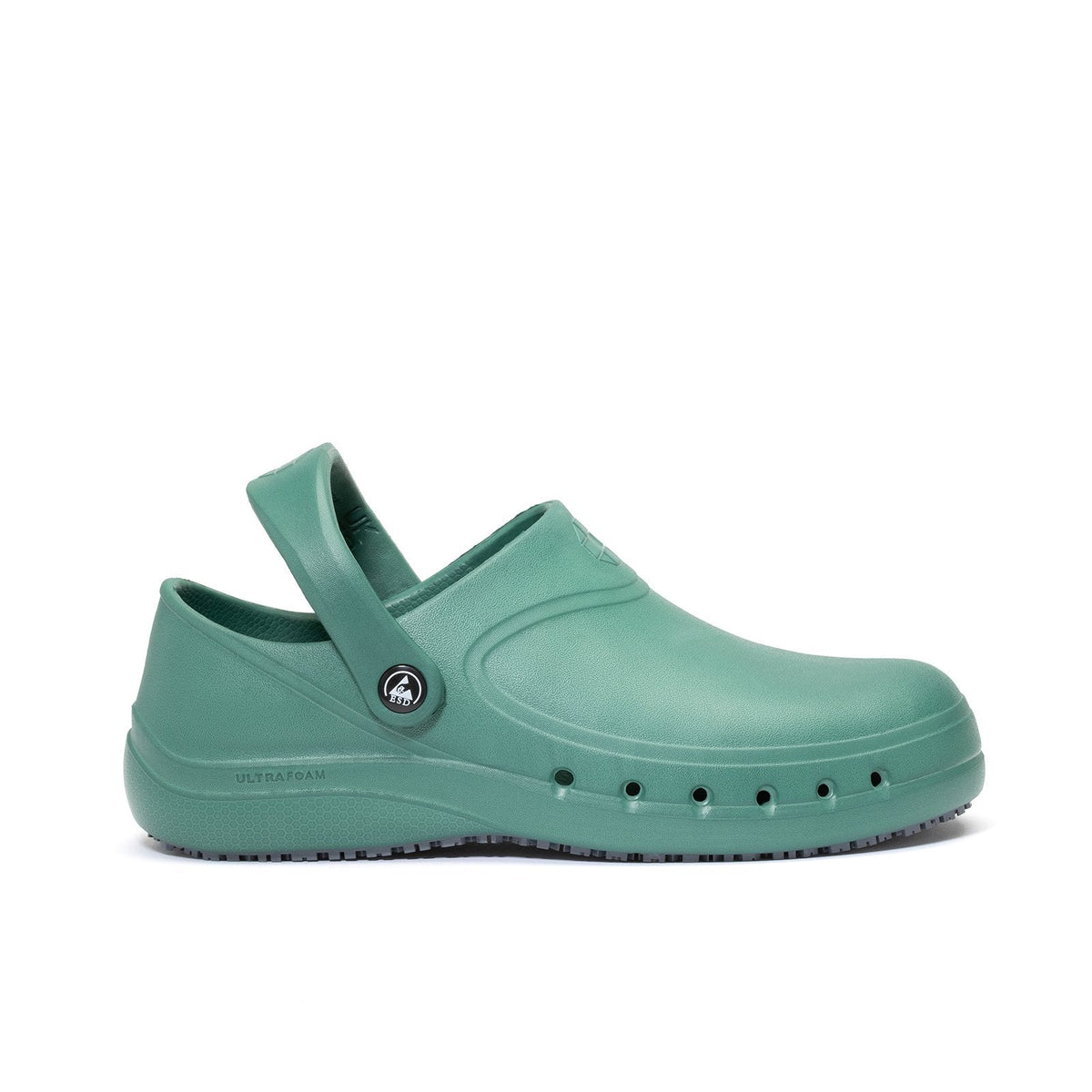 Anvil Anvil Freewalk™ Clog - Green Occupational Clog OB UK ANV-FREEWALK-CLOG-GREEN