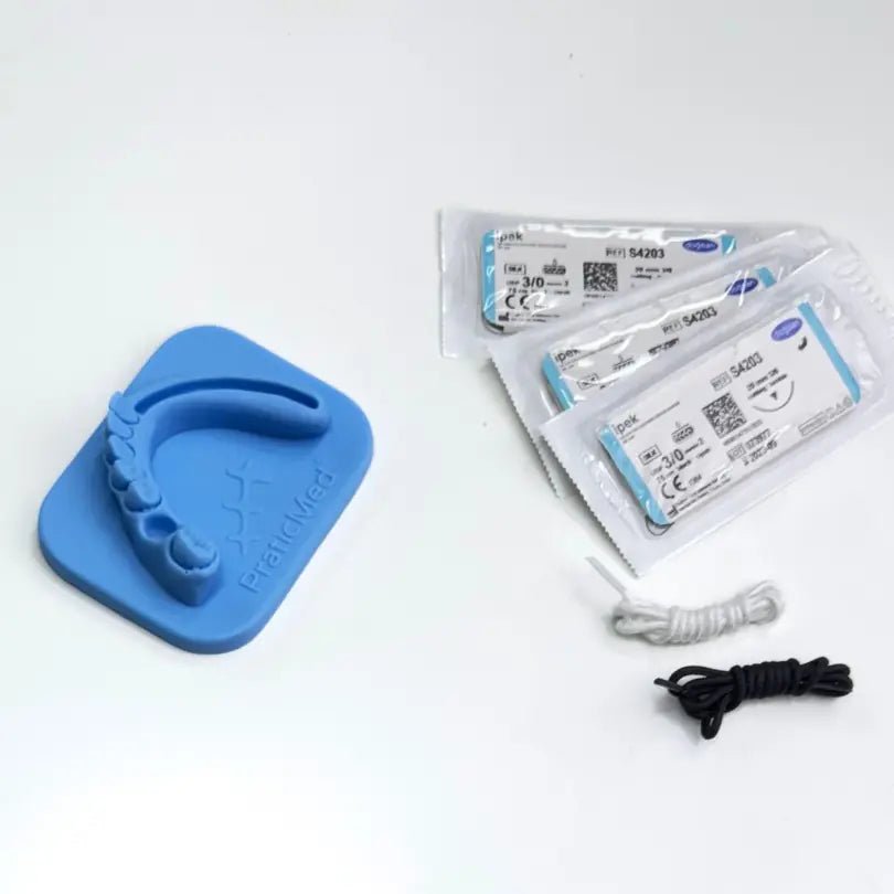 PraticMed Dental Suture and Flap Closure Eco Training Pad – PraticMed UK 1004Beyaz