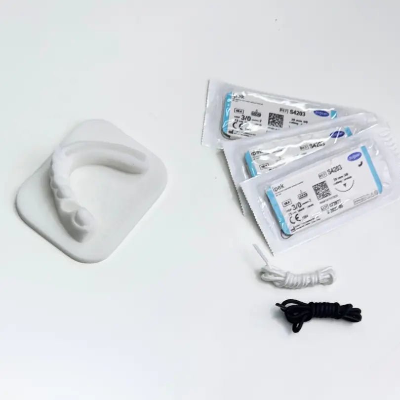 PraticMed Dental Suture and Flap Closure Eco Training Pad – PraticMed UK 1004Beyaz