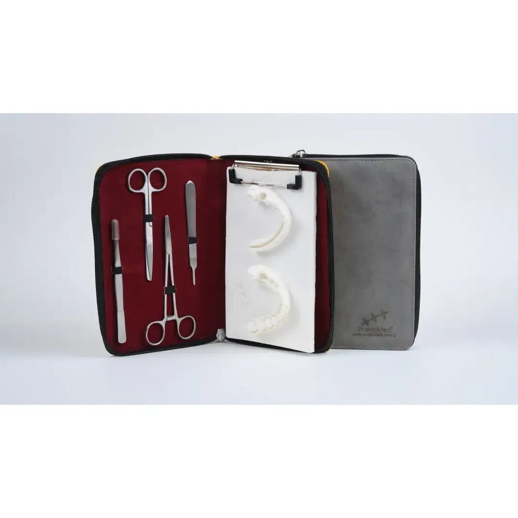 PraticMed Dental Suture and Flap Training Kit – Bag and Pad Colour Choice UK 1002gribeyaz