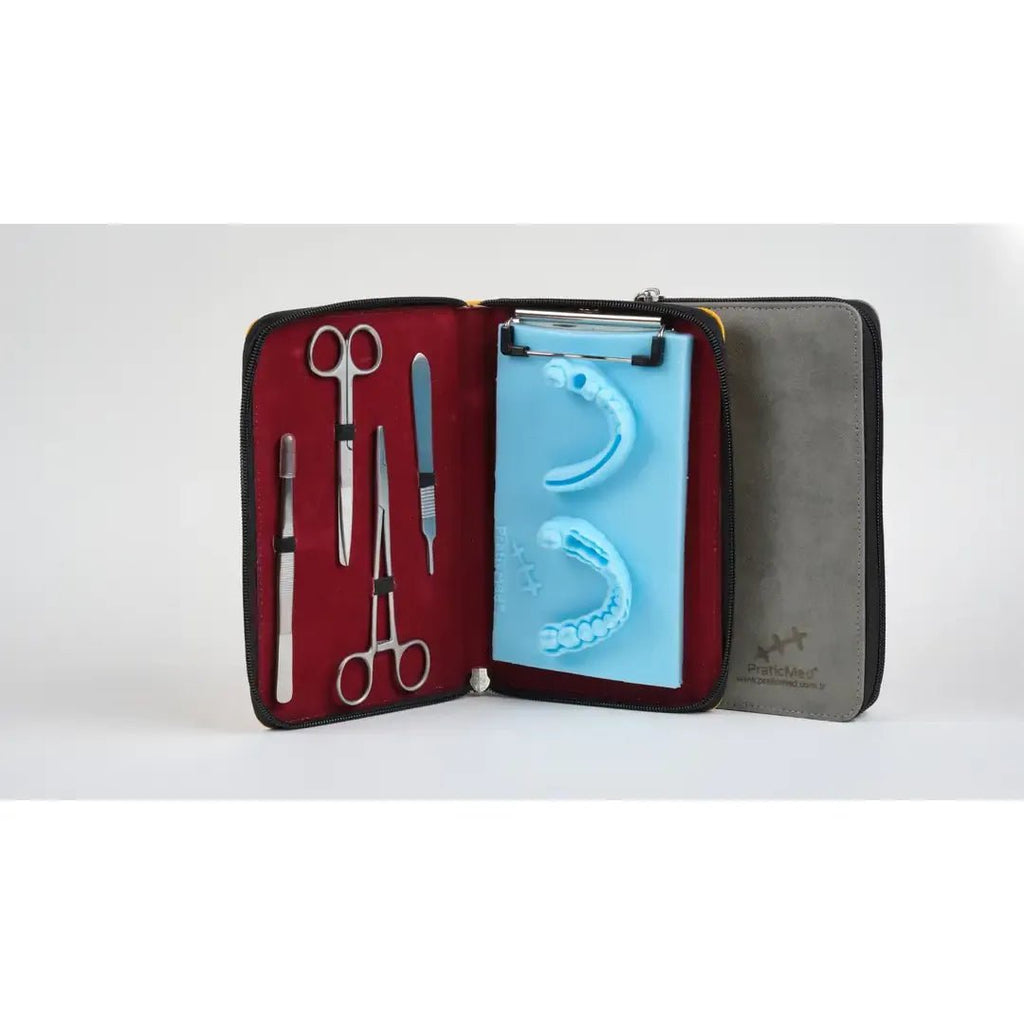 PraticMed Dental Suture and Flap Training Kit – Bag and Pad Colour Choice UK 1002grimavi