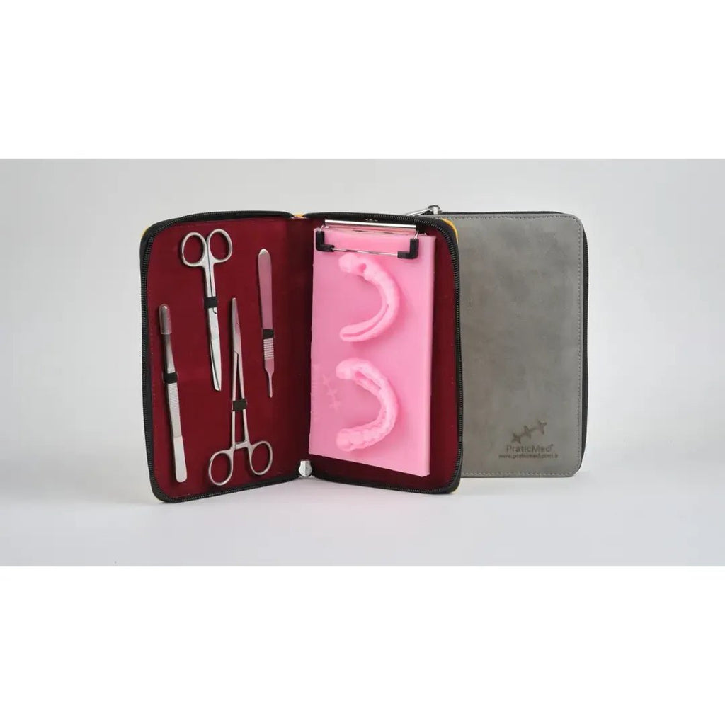 PraticMed Dental Suture and Flap Training Kit – Bag and Pad Colour Choice UK 1002gripembe