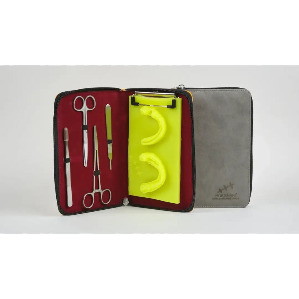PraticMed Dental Suture and Flap Training Kit – Bag and Pad Colour Choice UK 1002grisari