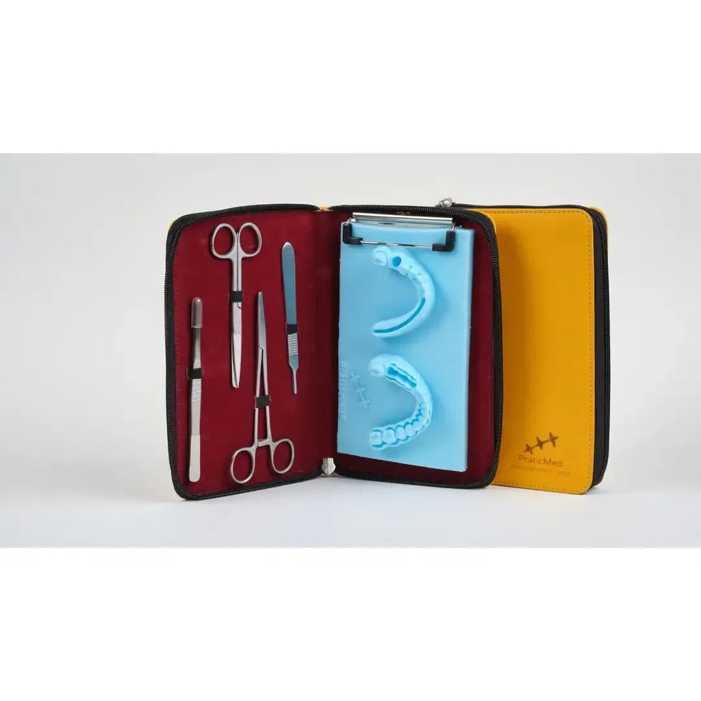 PraticMed Dental Suture and Flap Training Kit – Bag and Pad Colour Choice UK 1002sarimavi