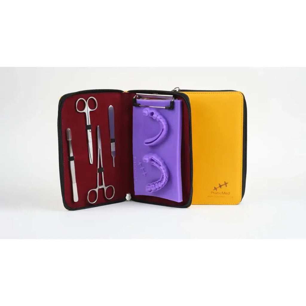 PraticMed Dental Suture and Flap Training Kit – Bag and Pad Colour Choice UK 1002sarımor