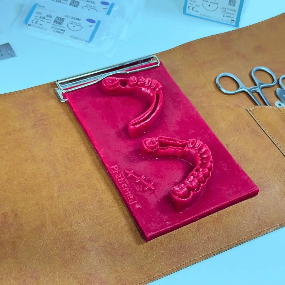 PraticMed Dental Suture and Flap Training Kit – Pad Colour Choice UK 1002pembe