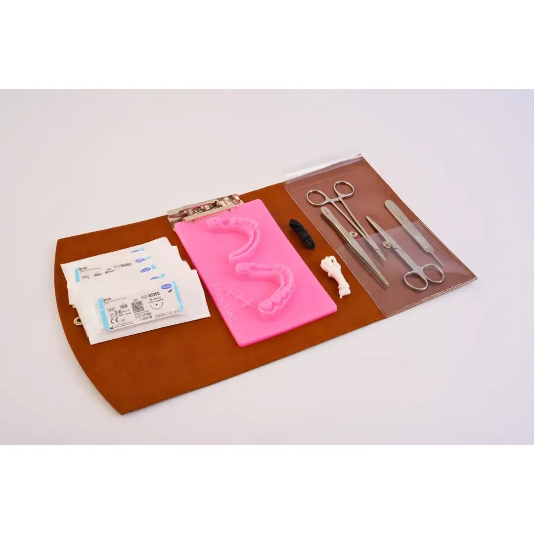 PraticMed Dental Suture and Flap Training Kit – Pad Colour Choice UK 1002pembe