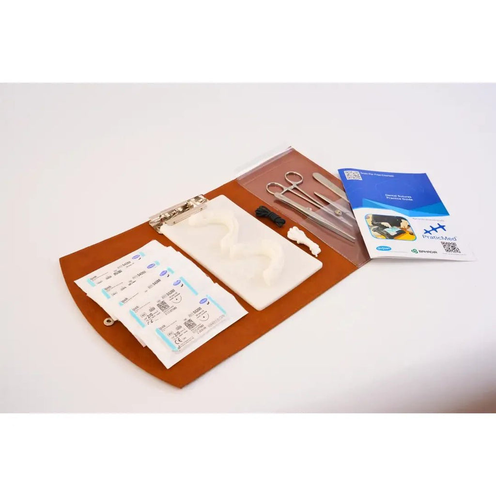 PraticMed Dental Suture and Flap Training Kit – Pad Colour Choice UK 1002white