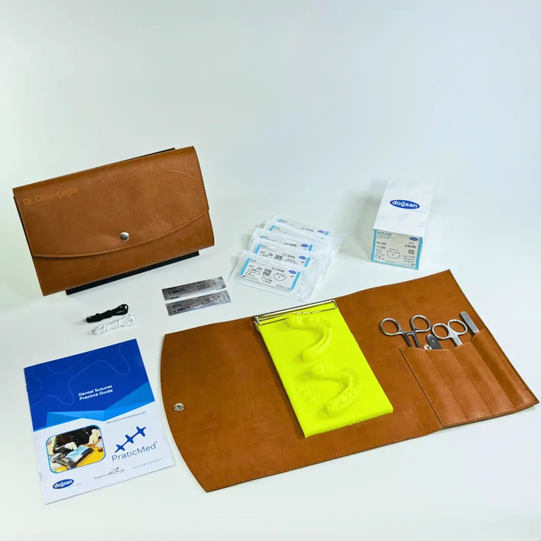 PraticMed Dental Suture and Flap Training Kit – Pad Colour Choice UK 1002yellow