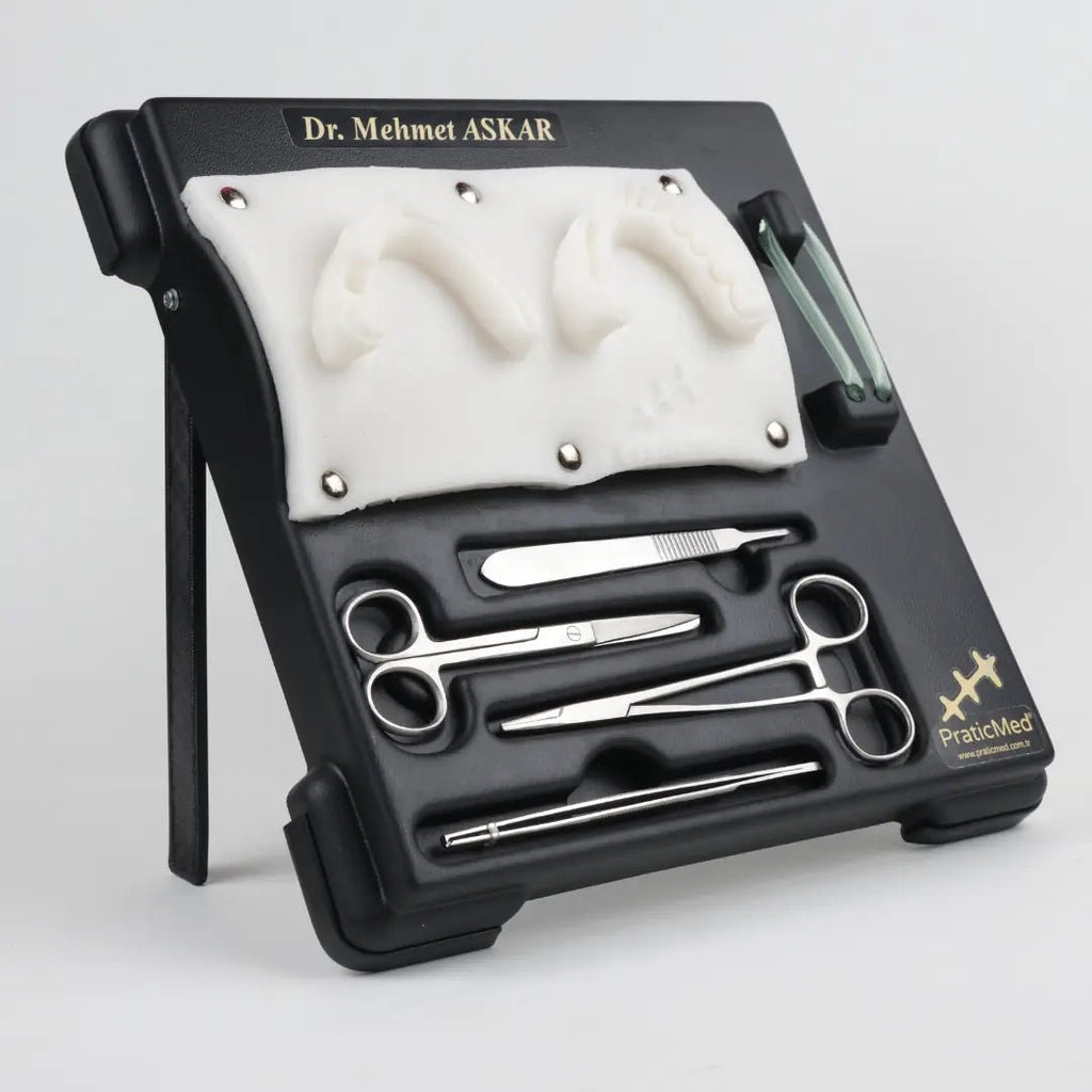 PraticMed Dental Suture and Flap Training Kit – Pro Black UK 1001S_Beyaz