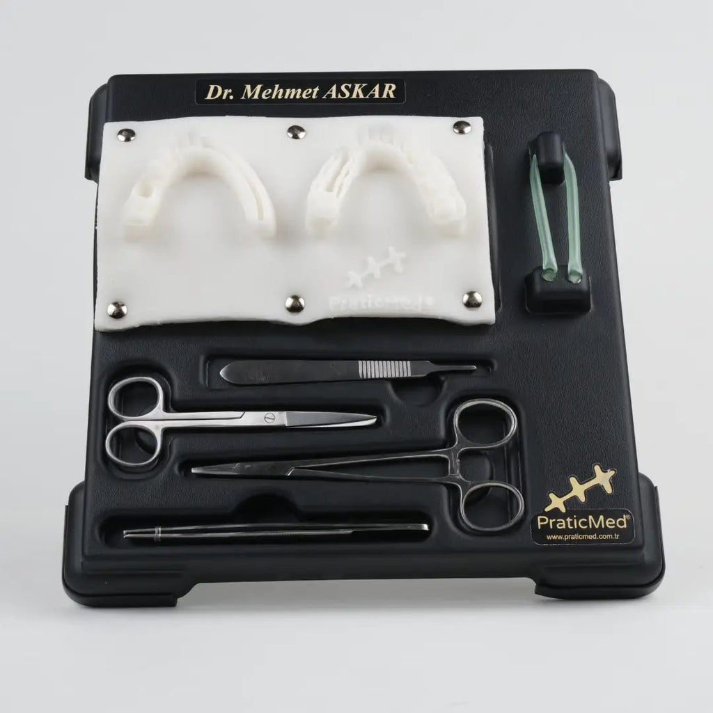 PraticMed Dental Suture and Flap Training Kit – Pro Black UK 1001S_Mor