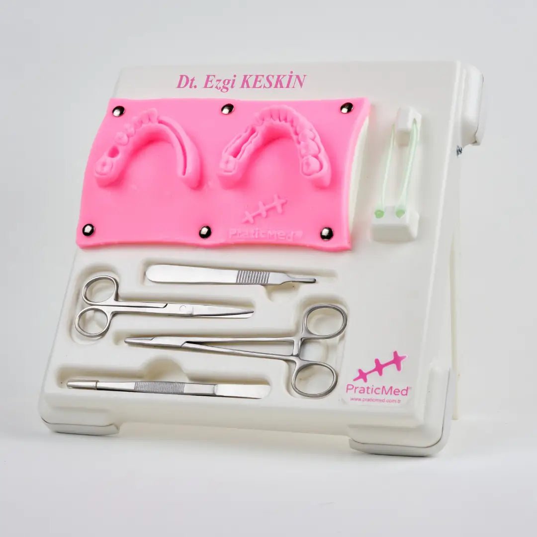 PraticMed Dental Suture and Flap Training Kit – Pro White UK 1001B_Mavi