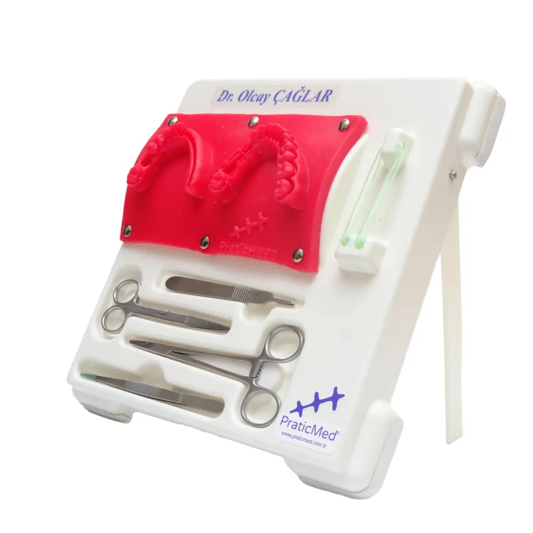 PraticMed Dental Suture and Flap Training Kit – Pro White UK 1001B_Mor