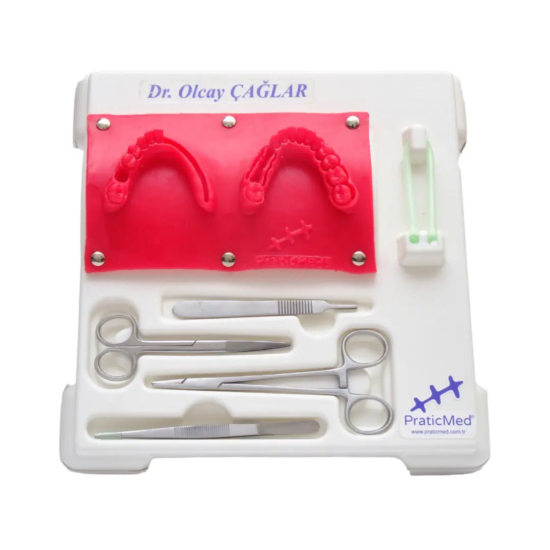PraticMed Dental Suture and Flap Training Kit – Pro White UK 1001B_Mor