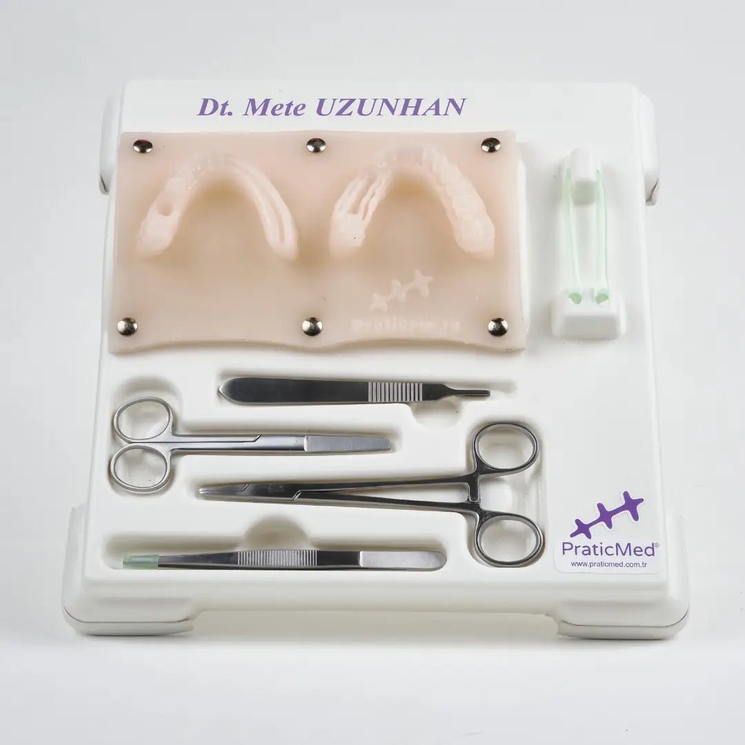 PraticMed Dental Suture and Flap Training Kit – Pro White UK 1001B_Sarı