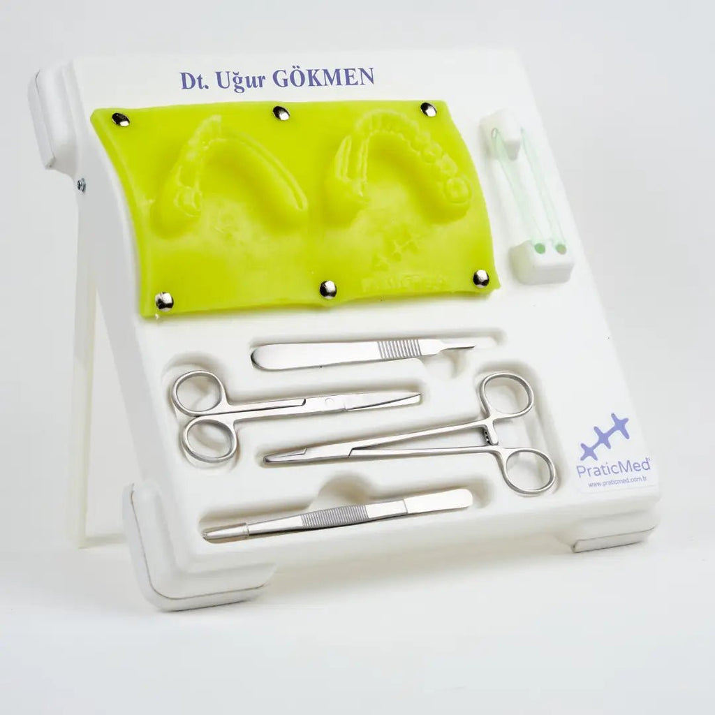 PraticMed Dental Suture and Flap Training Kit – Pro White UK 1001B_Sarı