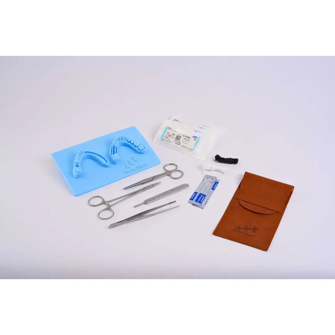 PraticMed Eco Dental Suture and Flap Closure Training Kit UK KMP1950mavi