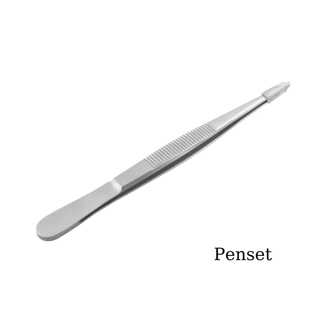 PraticMed Non-Toothed Dressing Forceps – PraticMed UK 5001CSETPENSET_DSIZ