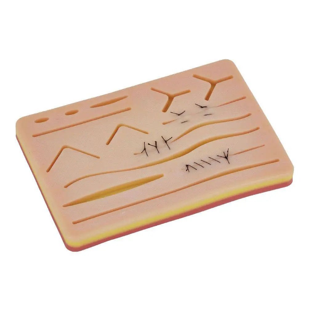 Precision Dermal 3 Layer Silicone Suture Training Pad | Advanced Suturing Practice Model UK STP