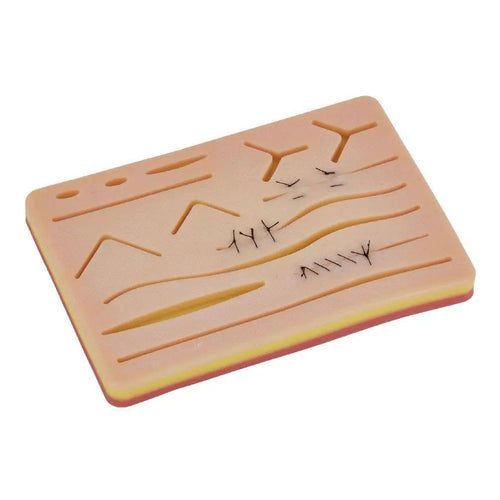 Precision Dermal 3 Layer Silicone Suture Training Pad | Advanced Suturing Practice Model UK STP